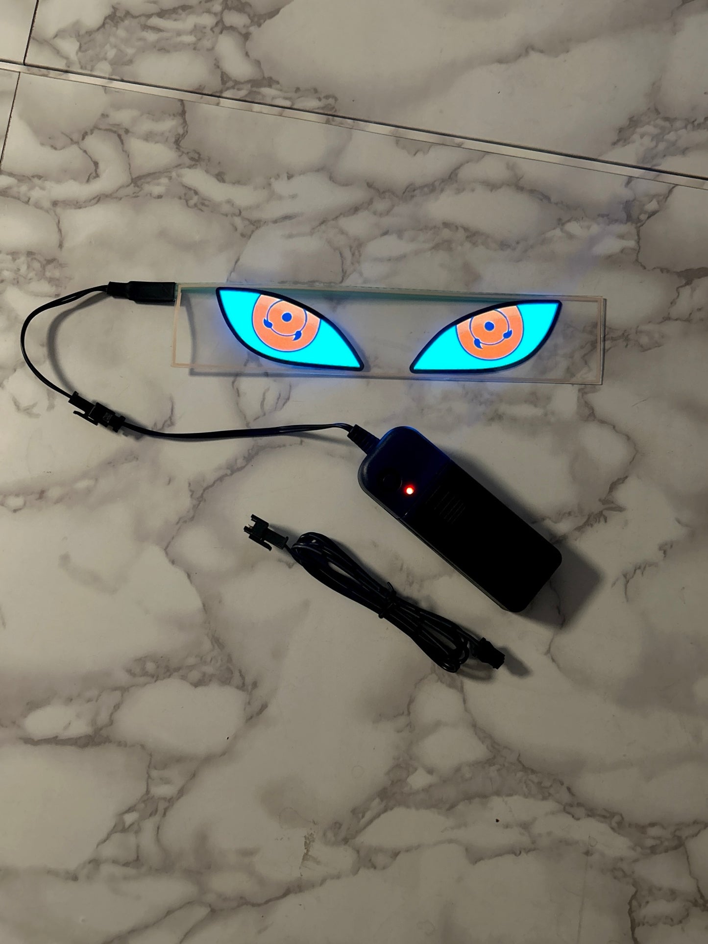 LED Eyes Sticker For Car Battery Operated - Modheads.in