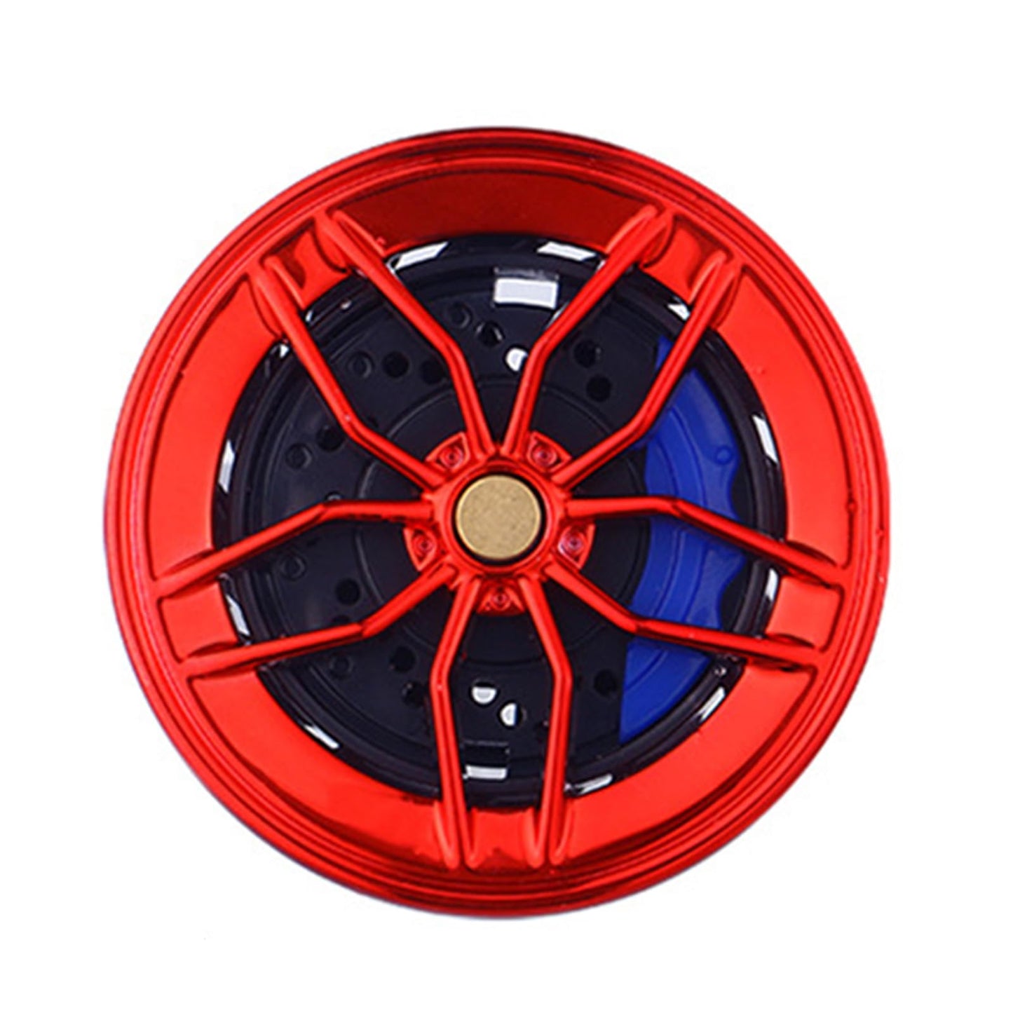 Spinning Alloy Wheel AC Vent Air Freshener