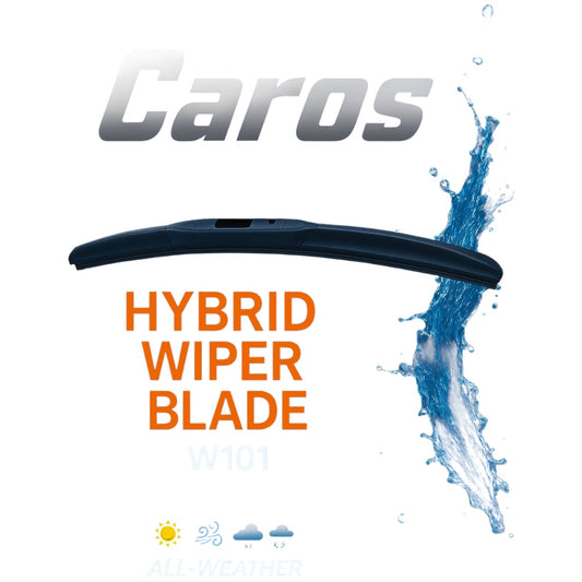 16” 24” Caros Premium Frameless Wiper Blades Combo (1pc each)