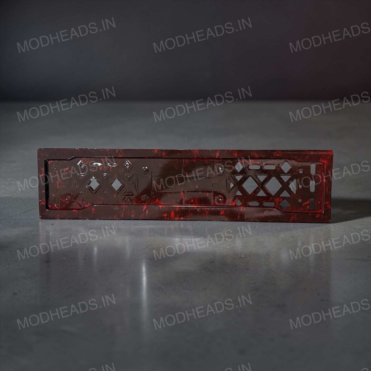 Forged Carbon Fiber Finish Number Plate Frame (Type 1) (Pair)