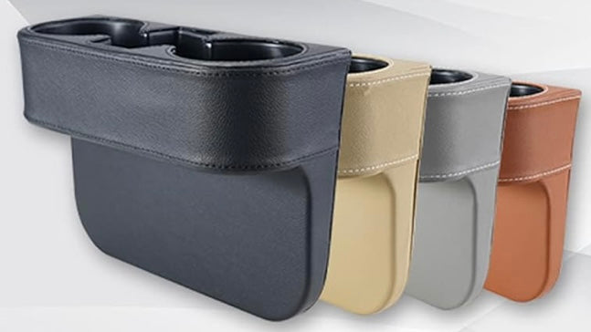 Car Seat Gap Filler With Cup Holder (1PC) - Modheads.in