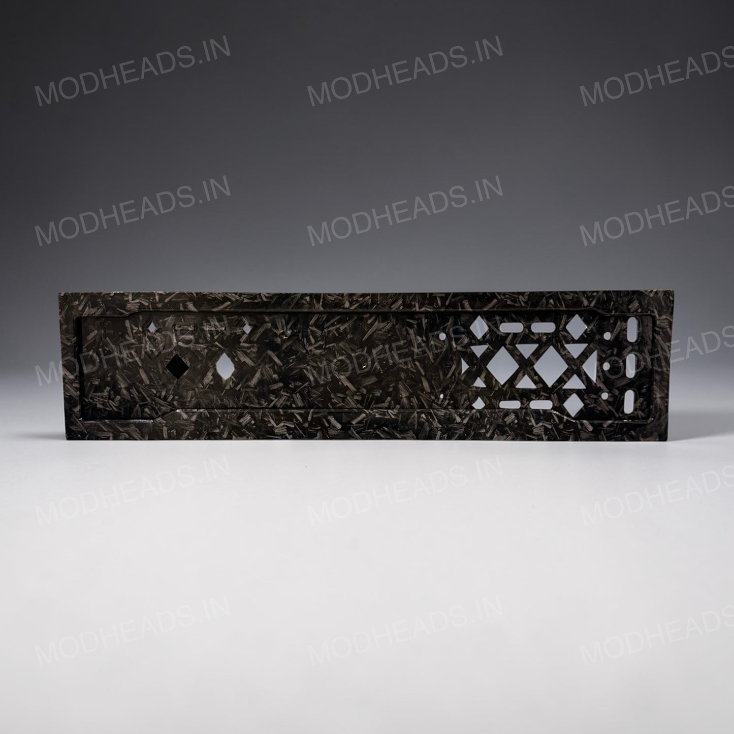 Forged Carbon Fiber Finish Number Plate Frame (Type 2) (Pair)