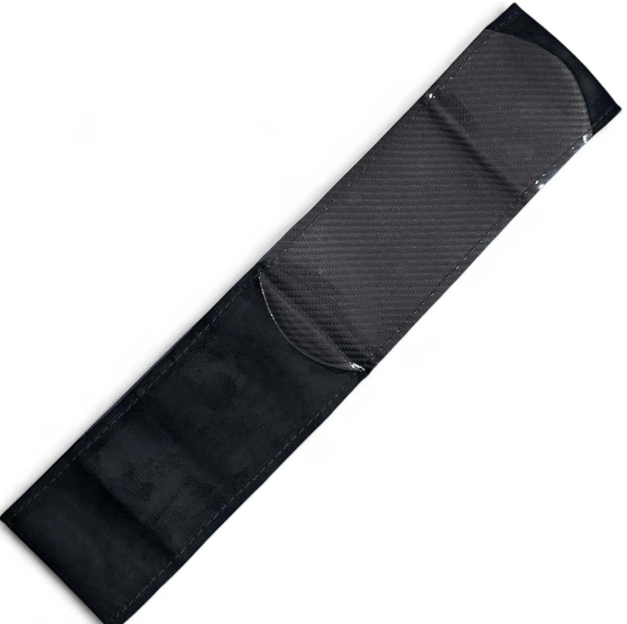 Carbon Fiber & Alcantara Finish Steering Cover