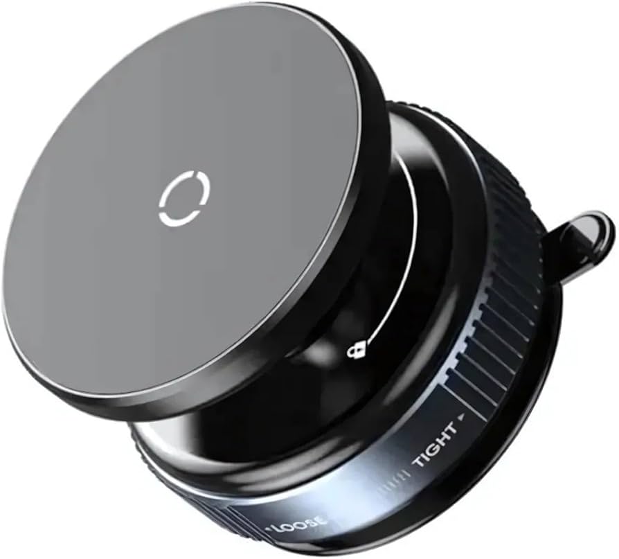 Car Phone Mount, Magnetic Vacuum Suction Holder