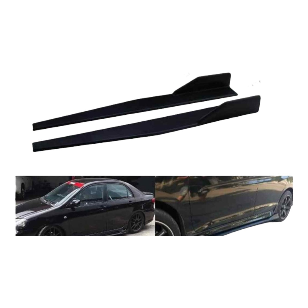 120CM Long Side Skirts Splitters ABS Plastic - Modheads.in