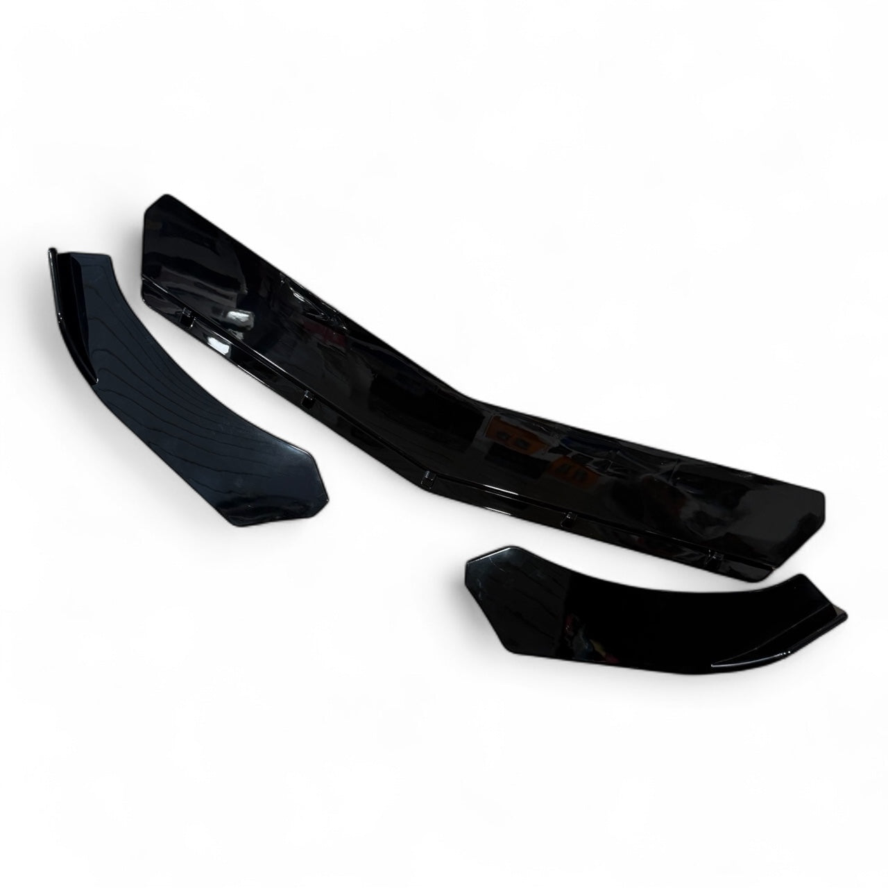Universal Front Bumper Splitters (Rocket Splitters) (Gloss Black)