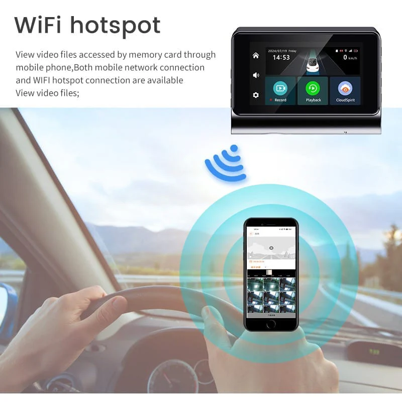 AutoYu 2K Hidden DashCam With Remote Monitoring & GPS | 1 Year Warranty - Modheads.in