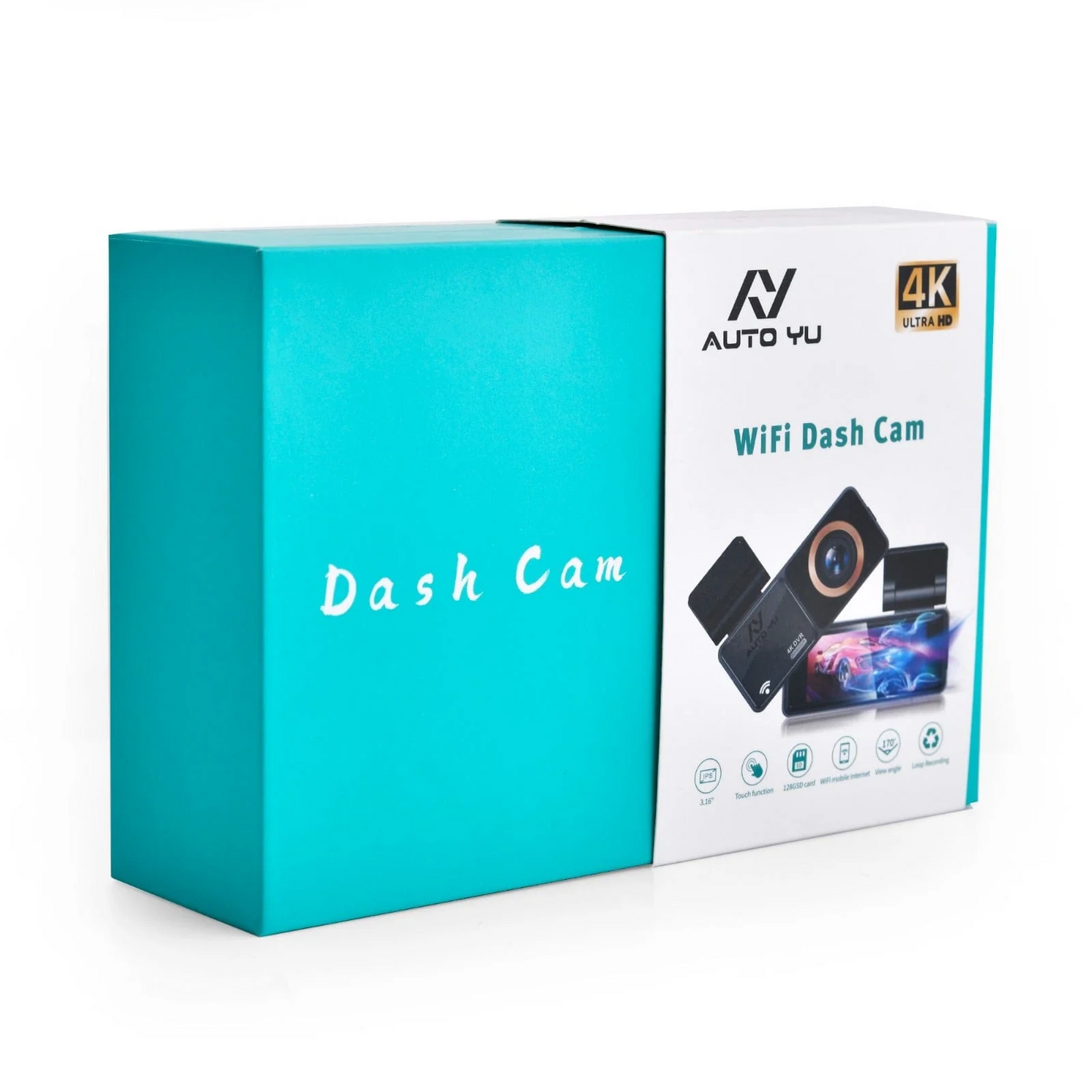 AutoYu 4K Dashcam Front & Rear | 1 Year Warranty - Modheads.in