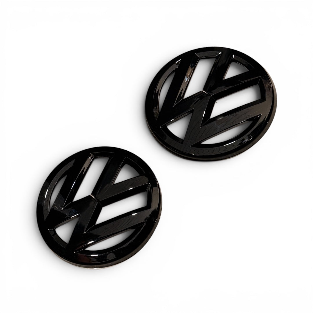 Gloss Black Logo Covers For VW Polo 11-18 - Modheads.in