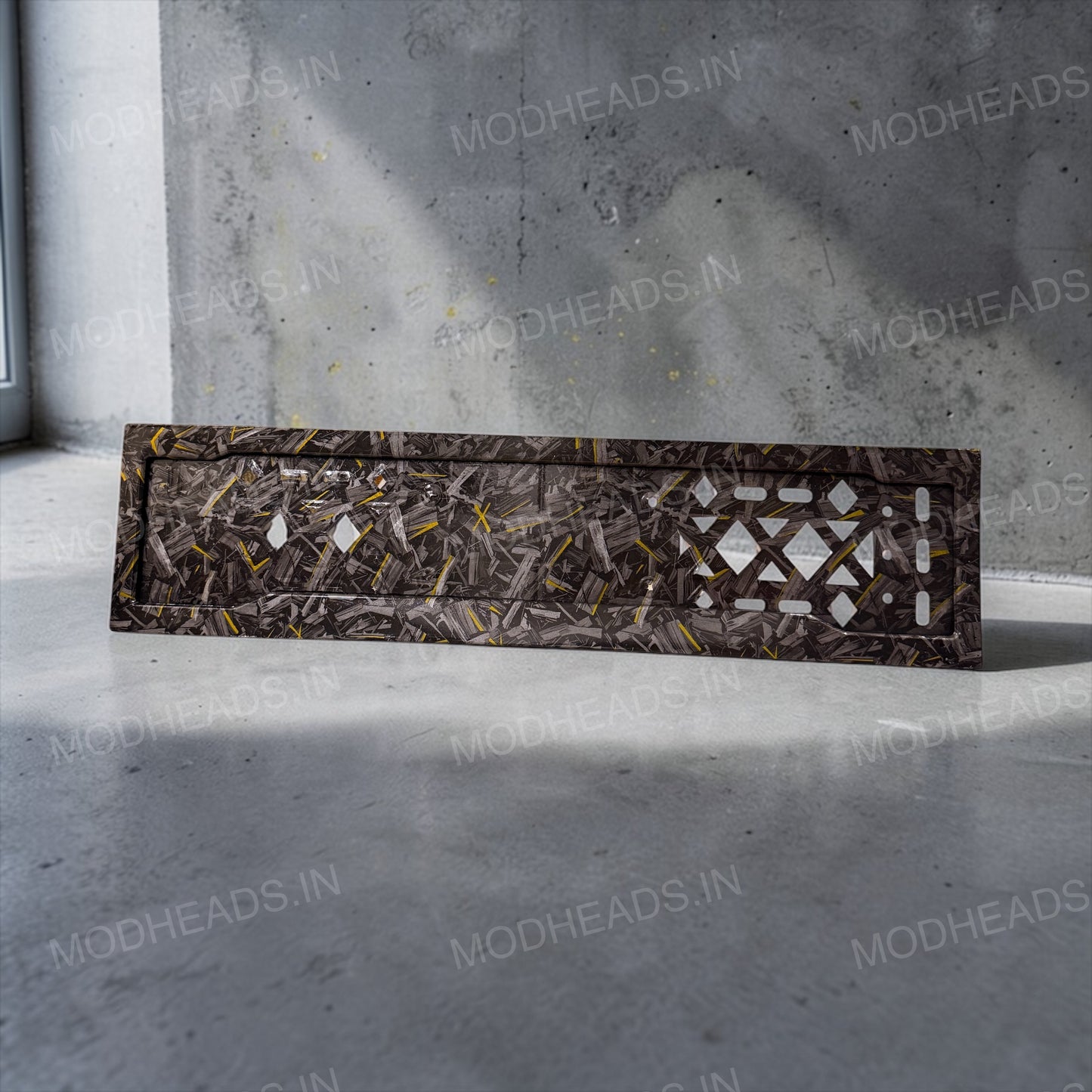 Forged Carbon Fiber Finish Number Plate Frame (Type 3) (Pair)