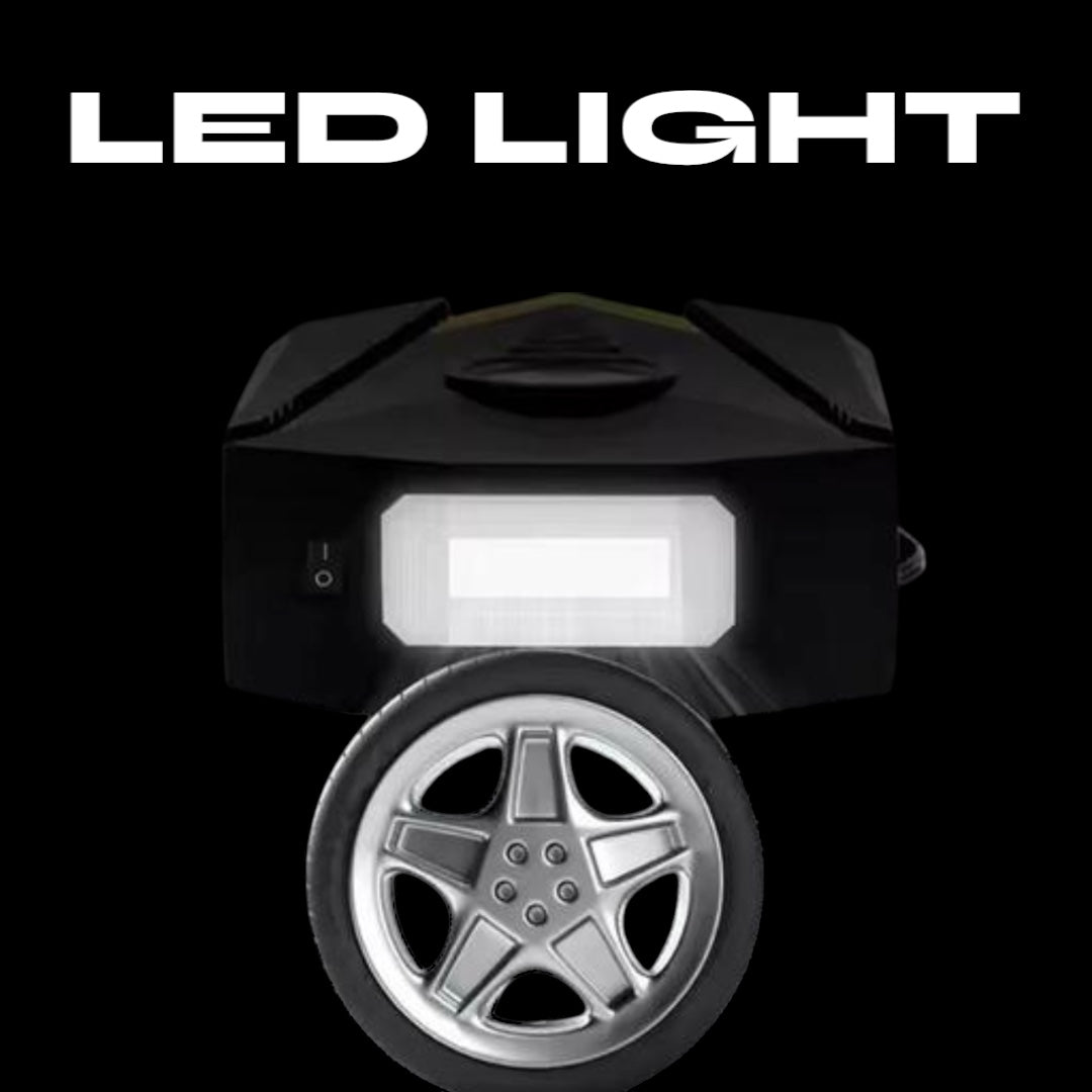 Simox Portable Tyre Inflator with LED 150PSI - Modheads.in