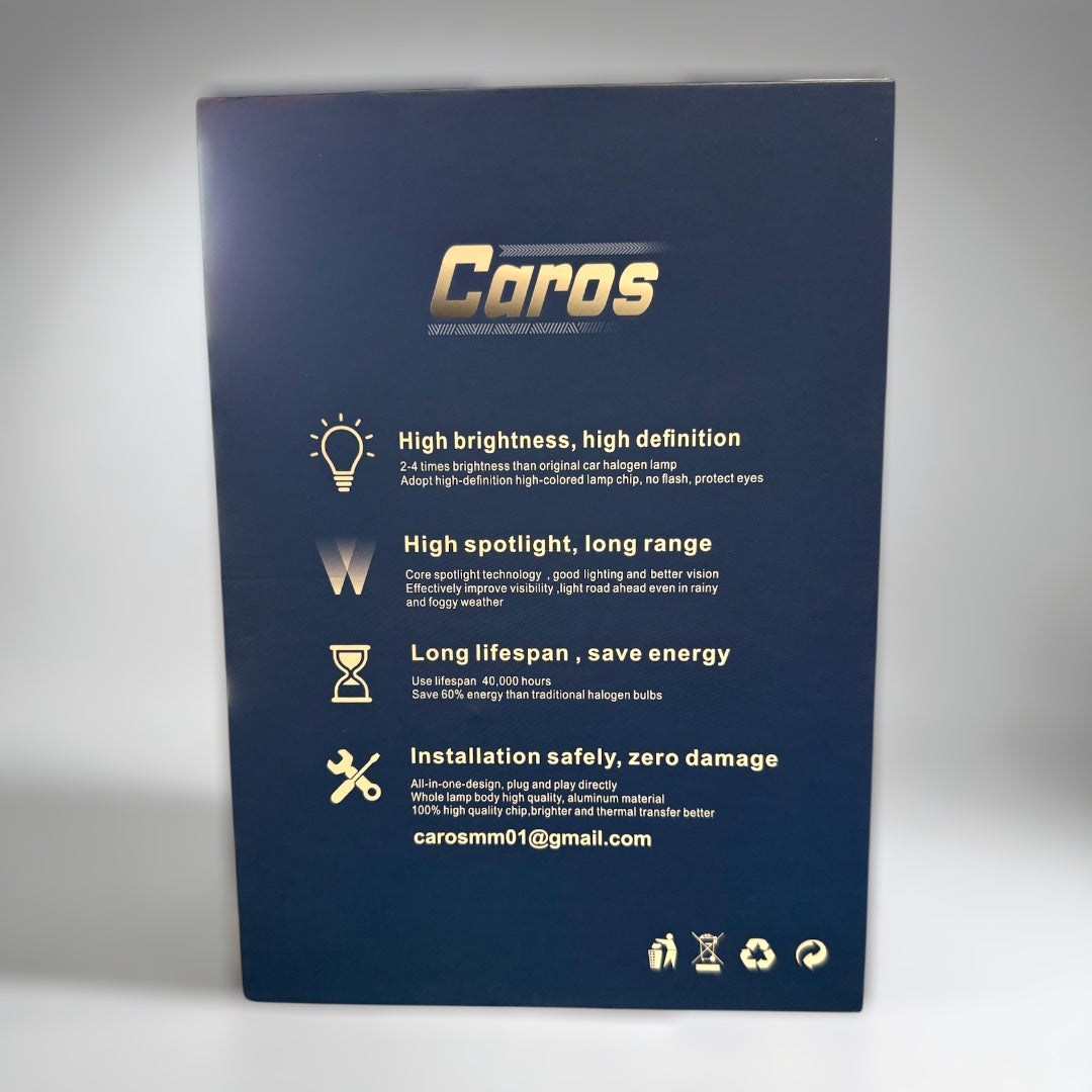 CAROS 150W LED Bulbs | 6500K 12000LM | 1 Year Warranty