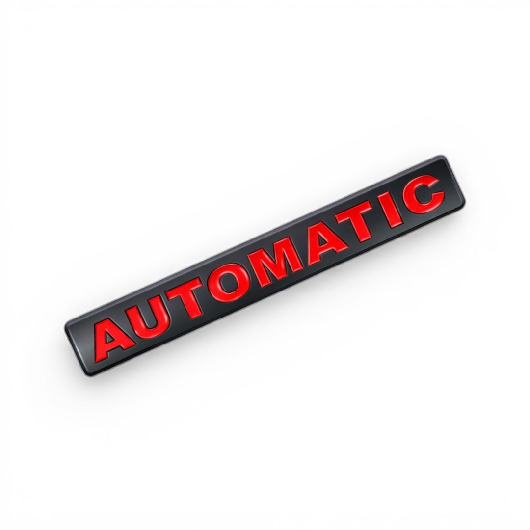 Automatic Badging Emblem For Side Fender/Boot/Grille