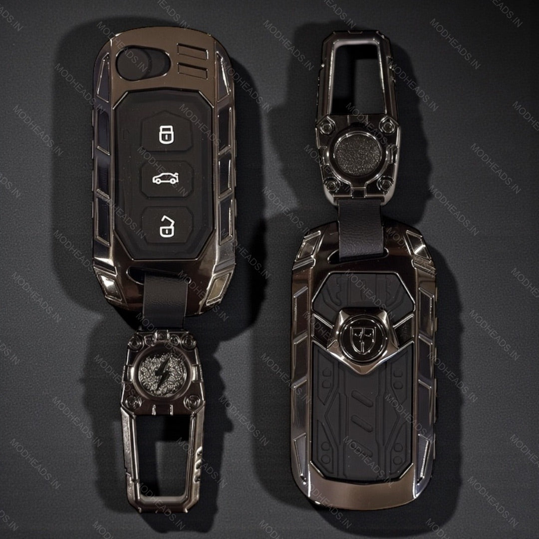 Premium Rugged Keycover For Mahindra Flip Key | 3 Button - Modheads.in