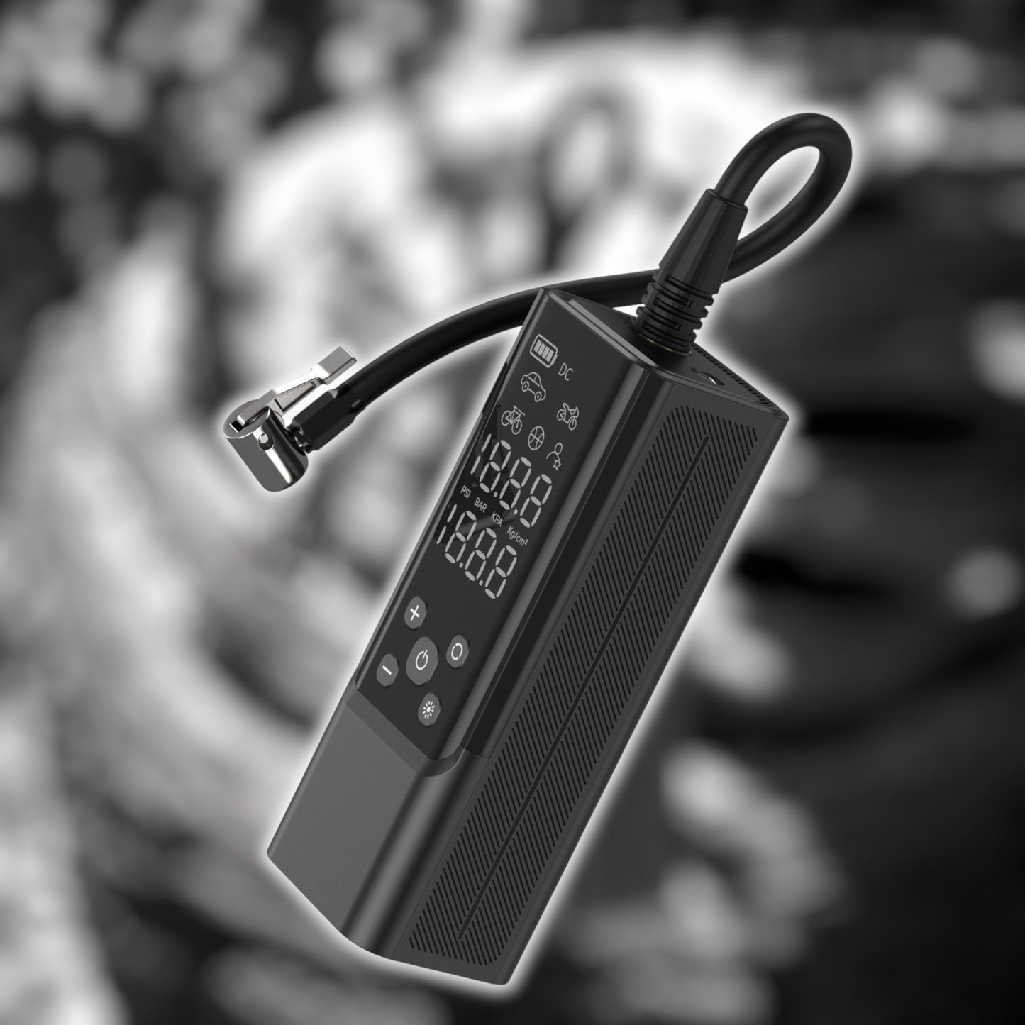 Conpex MultiFunctional Wireless Air Pump | 5 Modes | LED | Digital Display - Modheads.in