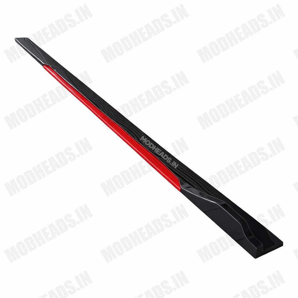 Full Length Side Skirts With Red Chin (240cm)