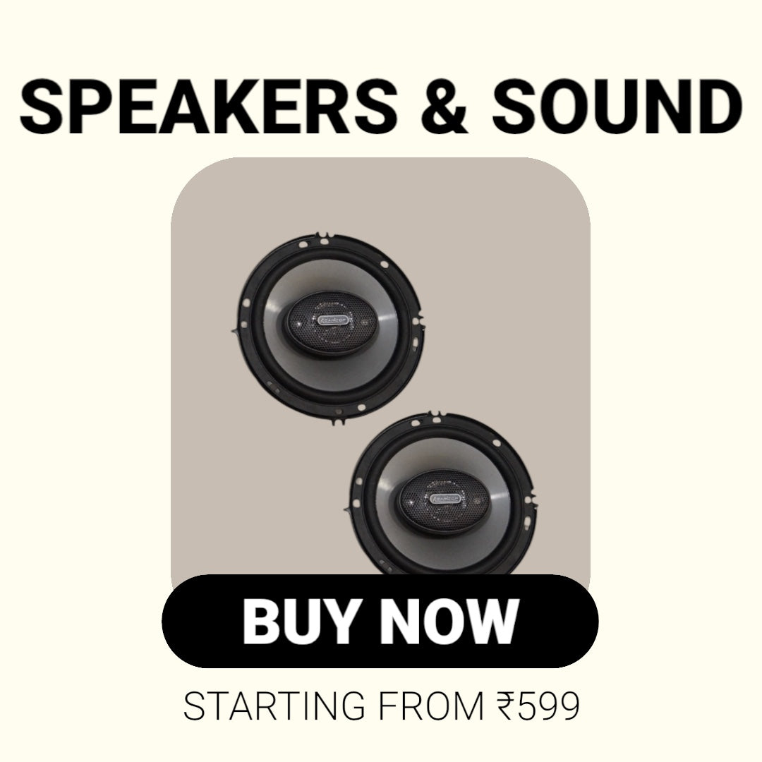 Speakers and sound