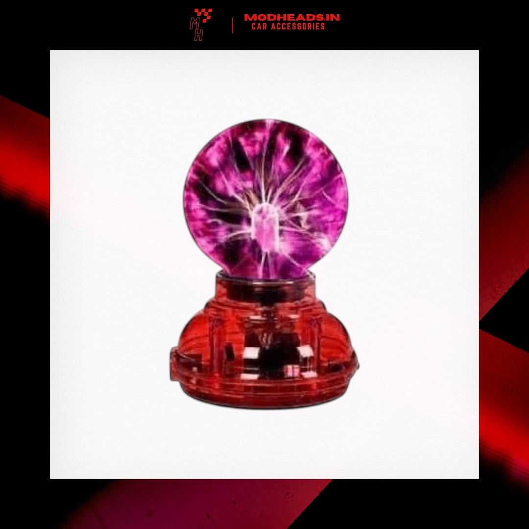 Plasma Ball for Dashboard (Red) - Modheads.in