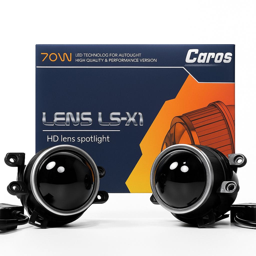 Caros Tri Color Fog Lamp Projectors | 3” | 2 Years Warranty - Modheads.in