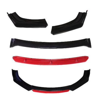 Red Lip Splitter Set (Front & Sides) | ABS Plastic