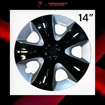 14” Wheel Cover Double Colour (Star Design) - Modheads.in