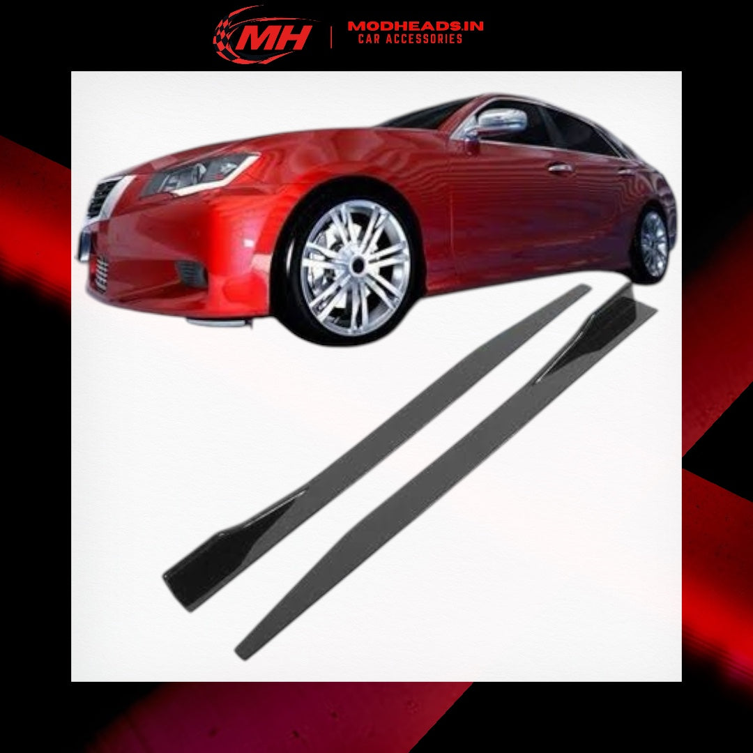 120CM Long Side Skirts Splitters ABS Plastic