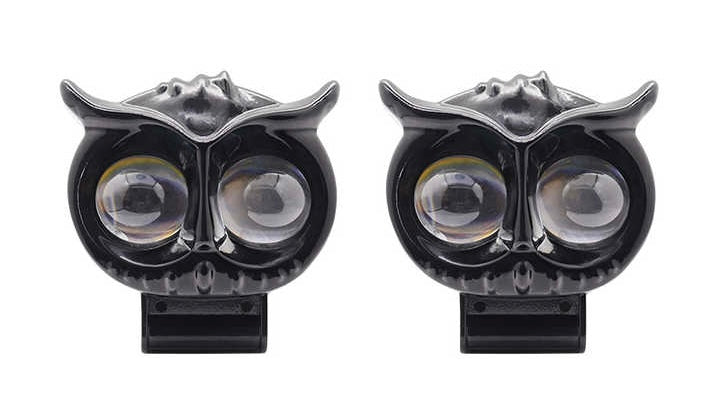 OWL Design LED Spotlight (White + Yellow) - Modheads.in