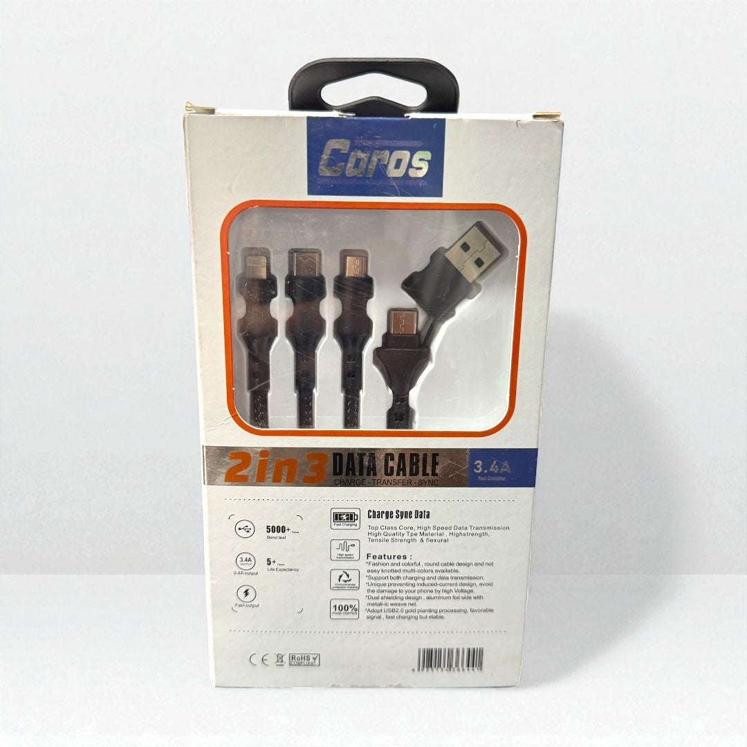 CAROS 2in3 3.4A Cable - Modheads.in