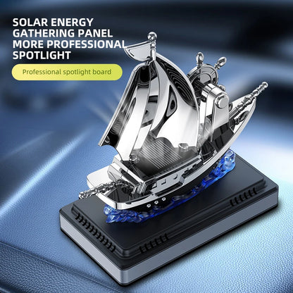 Solar Powered Ship with Fragrance - Modheads.in