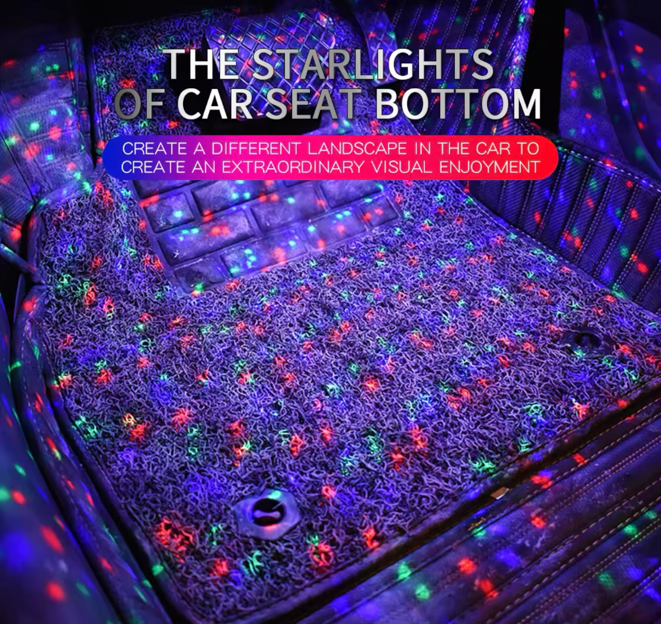 Atmosphere Star Lights for Car Interior | Remote Control | Plug & Play - Modheads.in