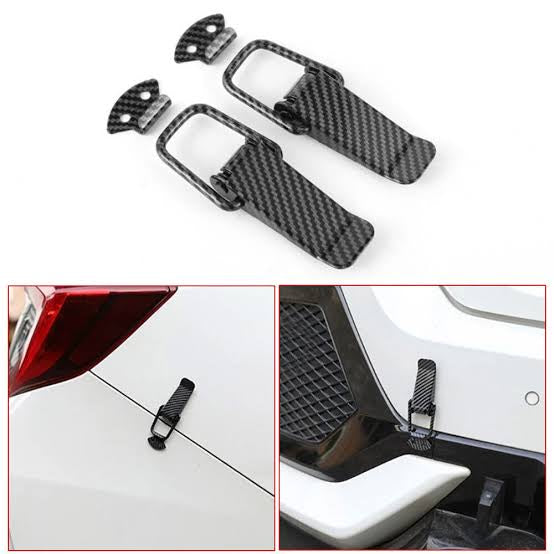 Carbon Fiber Finish Bumper Clips