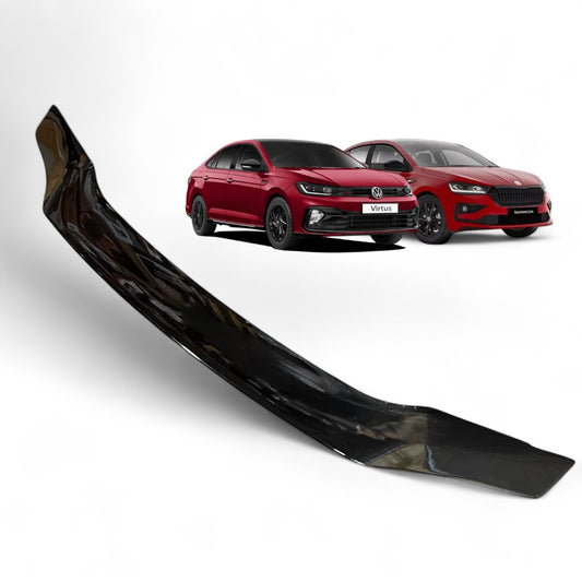 Duck Tail Spoiler for VW Virtus/Skoda Slavia (ABS) (Gloss Black)