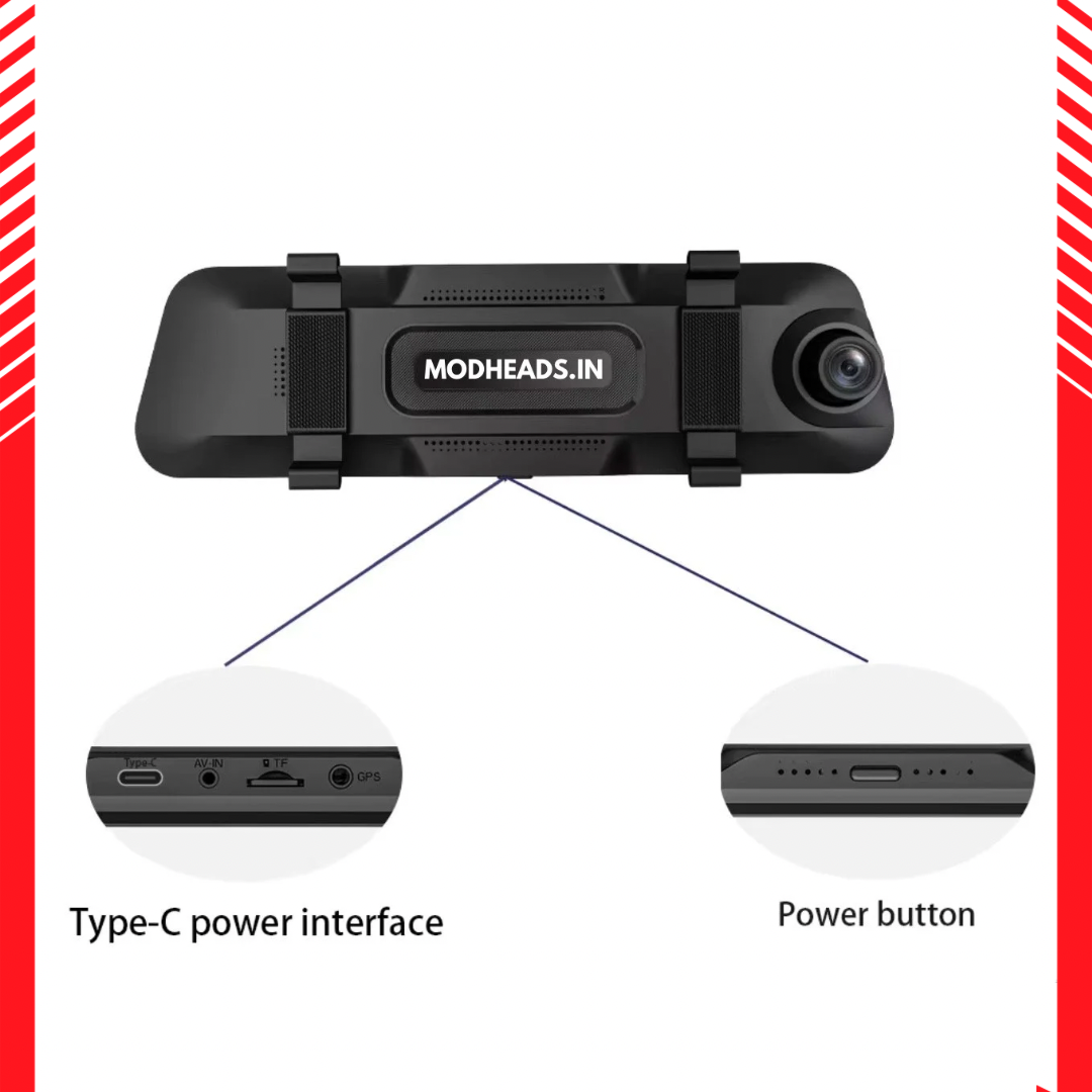 MODHEADS.IN 4K N8 Pro Dashcam | Dual Channel | App Connectivity - Modheads.in