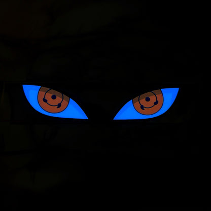 LED Eyes Sticker For Car Battery Operated - Modheads.in