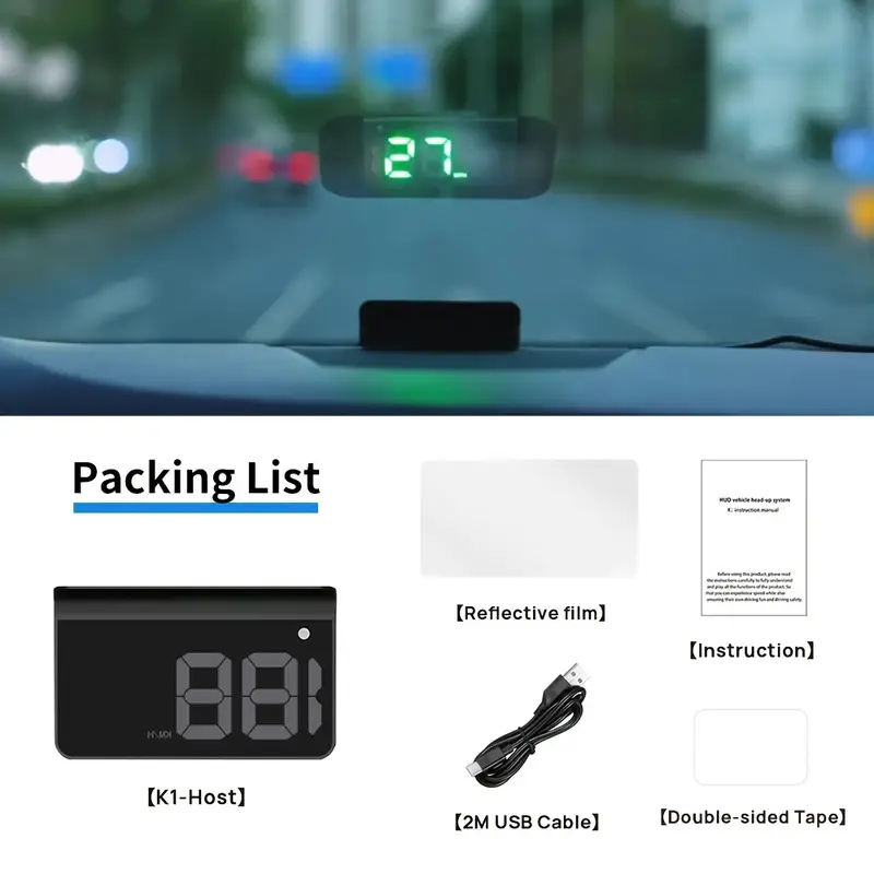 GPS Powered HUD ( Plug & Play ) - Modheads.in