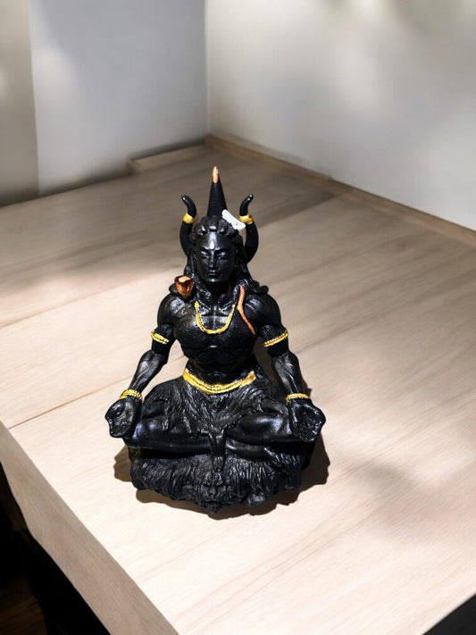 Lord Shiva Sitting Statue For Dashboard - Modheads.in