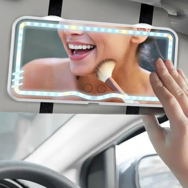 LED Touch Screen Vanity Mirror For Makeup | Lighting Modes | Type C Charging (LARGE)