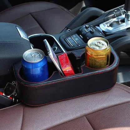 Car Seat Gap Filler With Cup Holder (1PC) - Modheads.in