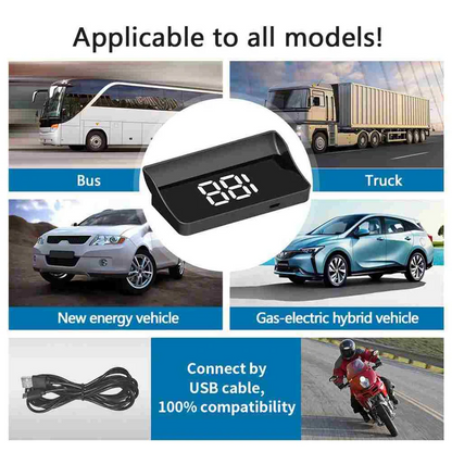 GPS Powered HUD ( Plug & Play ) - Modheads.in