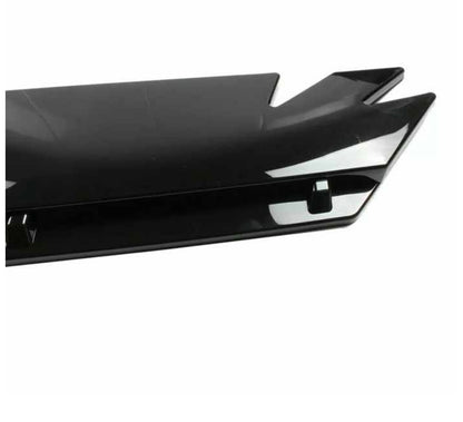 Universal Front Bumper Splitters (Spikes Design) (Gloss Black) - Modheads.in
