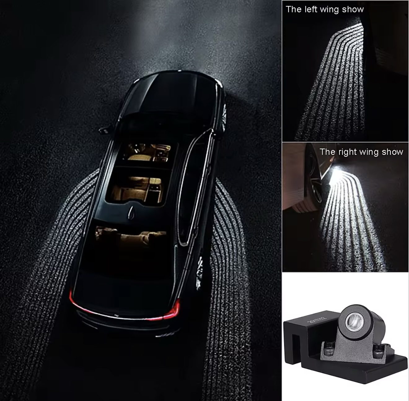 Wing lights for Underbody