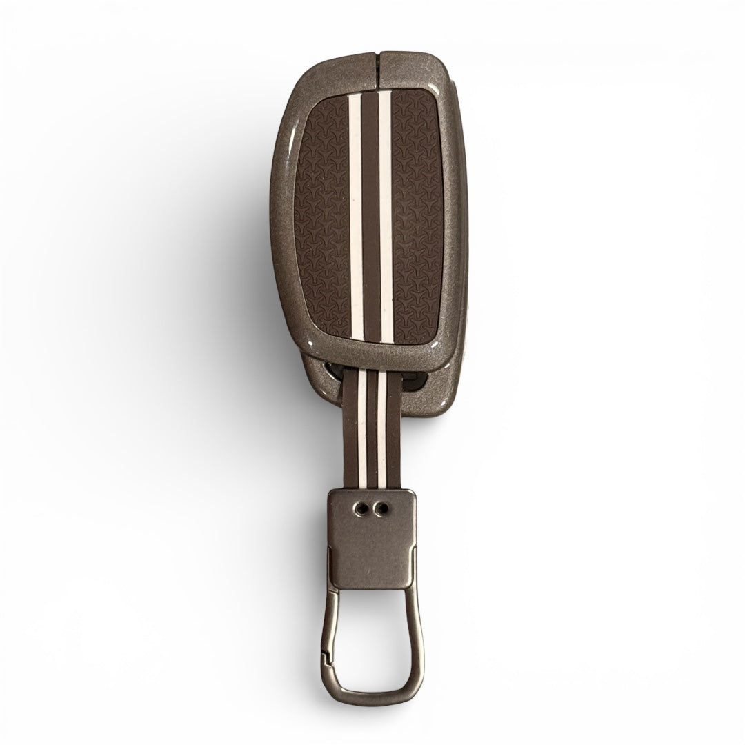 Metallic Grey Key Cover For Hyundai | 4 Button - Modheads.in