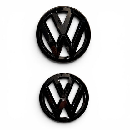 Gloss Black Logo Covers For VW Polo 11-18 - Modheads.in