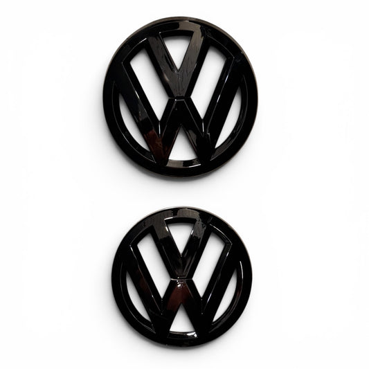 Gloss Black Logo Covers For VW Polo 11-18