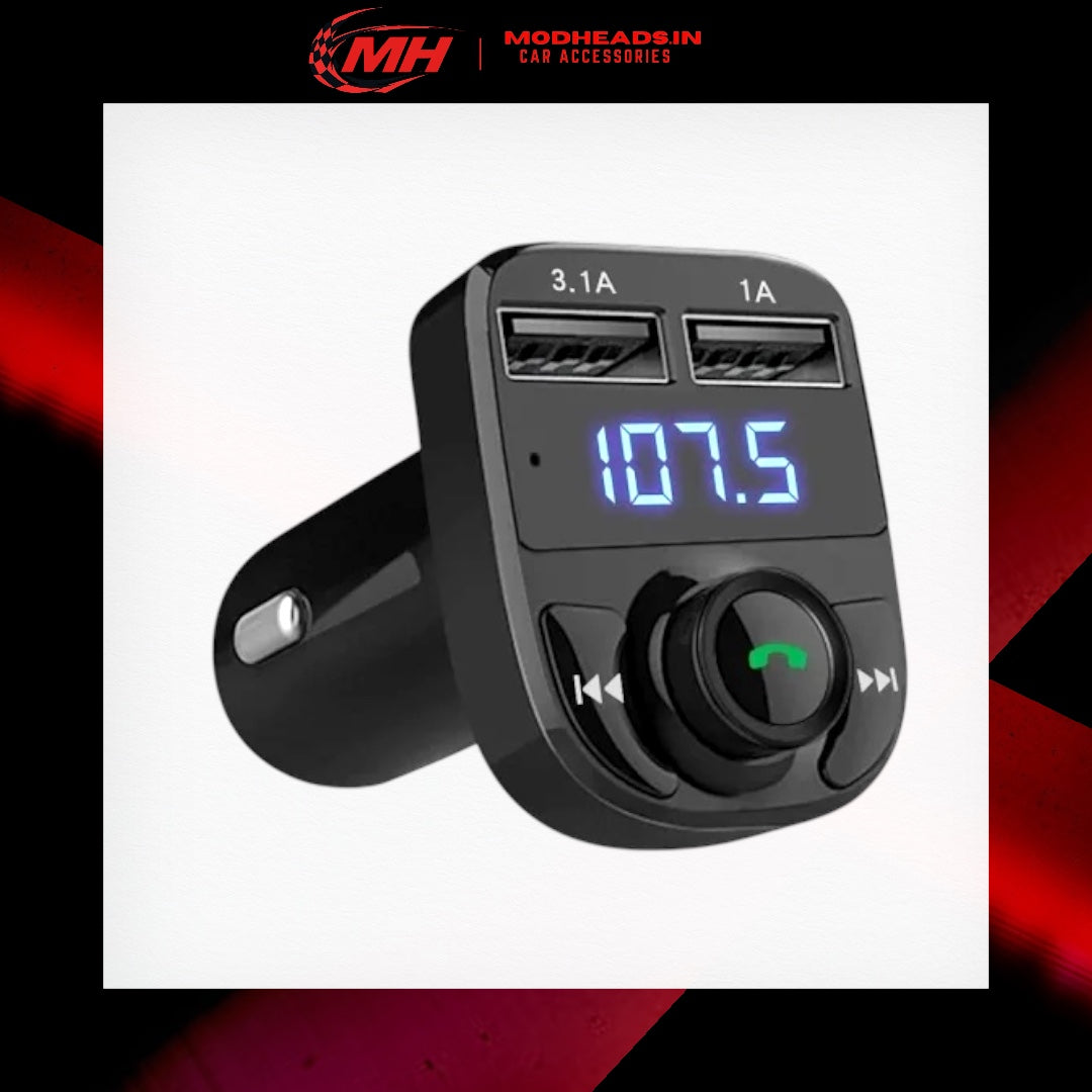 CARX8 Bluetooth FM Transmitter