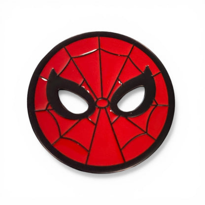 Spiderman Mask Logo (Black/Red) - Modheads.in