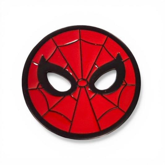 Spiderman Mask Logo (Black/Red) - Modheads.in