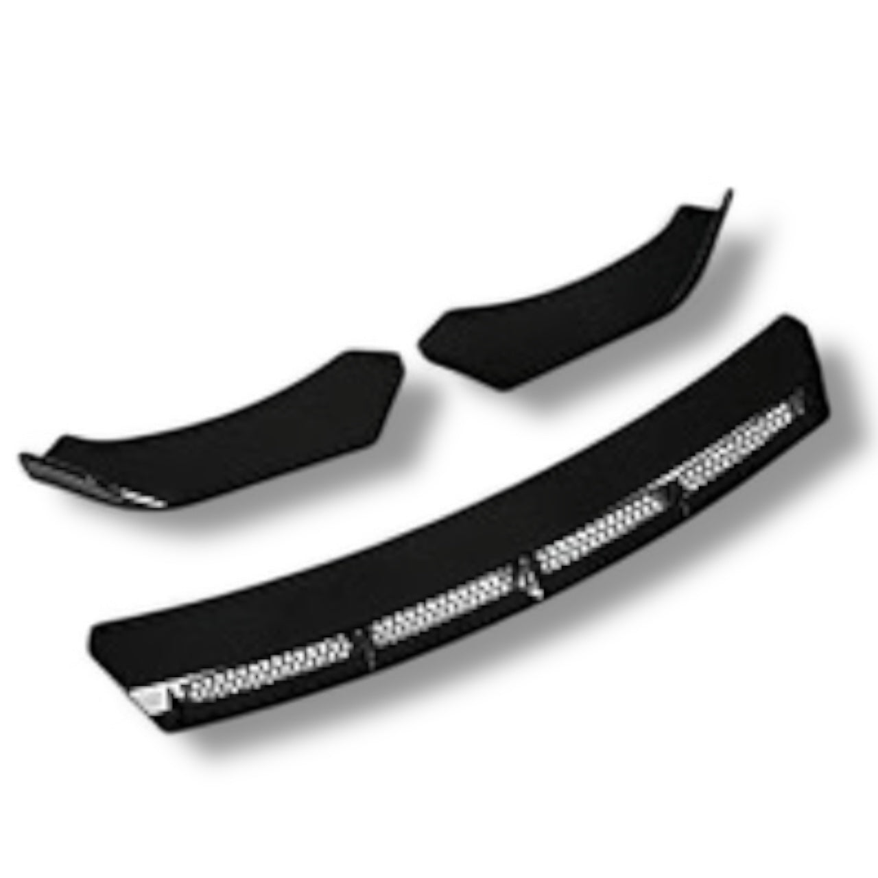 Universal Splitter With Grille (3PCS) (Gloss Black)