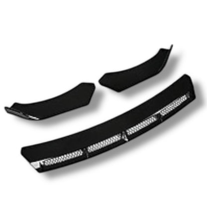 Universal Splitter With Grille (3PCS) (Gloss Black)