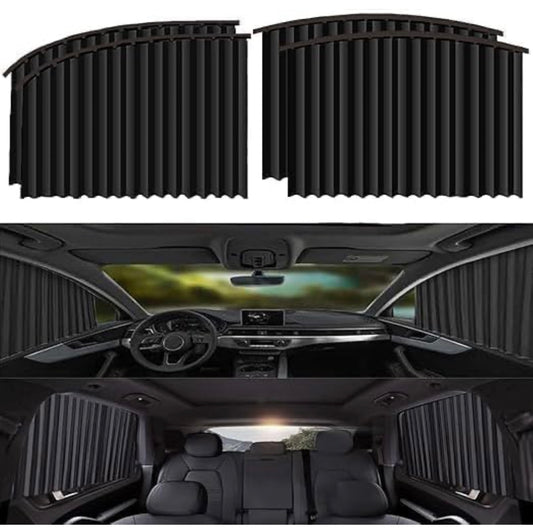 Universal Magnetic Curtains (Black) - Modheads.in